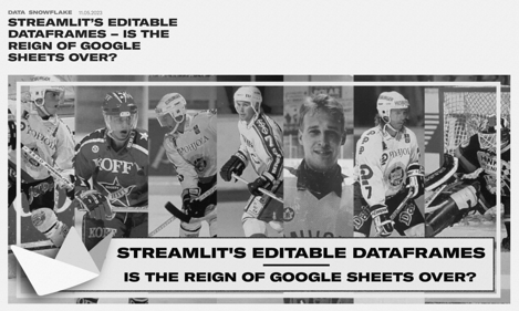 Streamlit Editable Dataframes