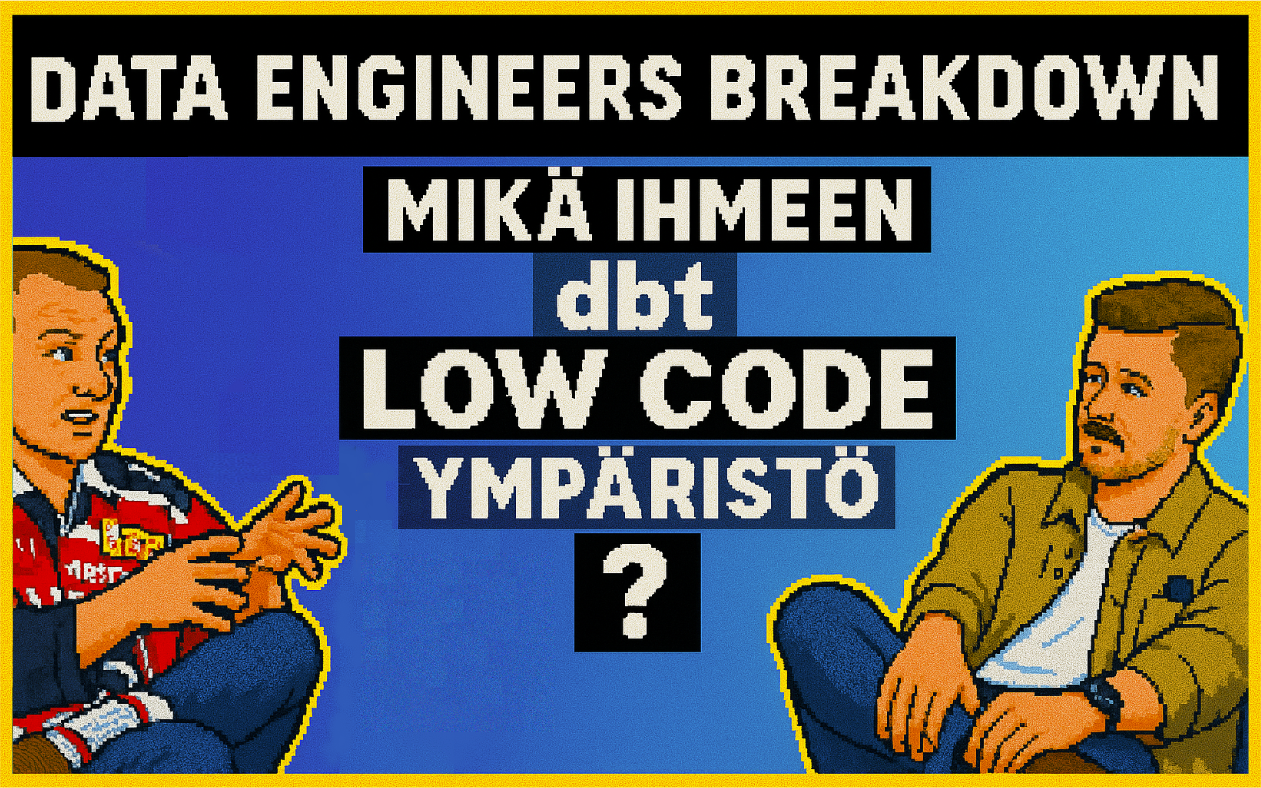 Mikko Sulonen, dbt expert, discusses the low-code environment in dbt