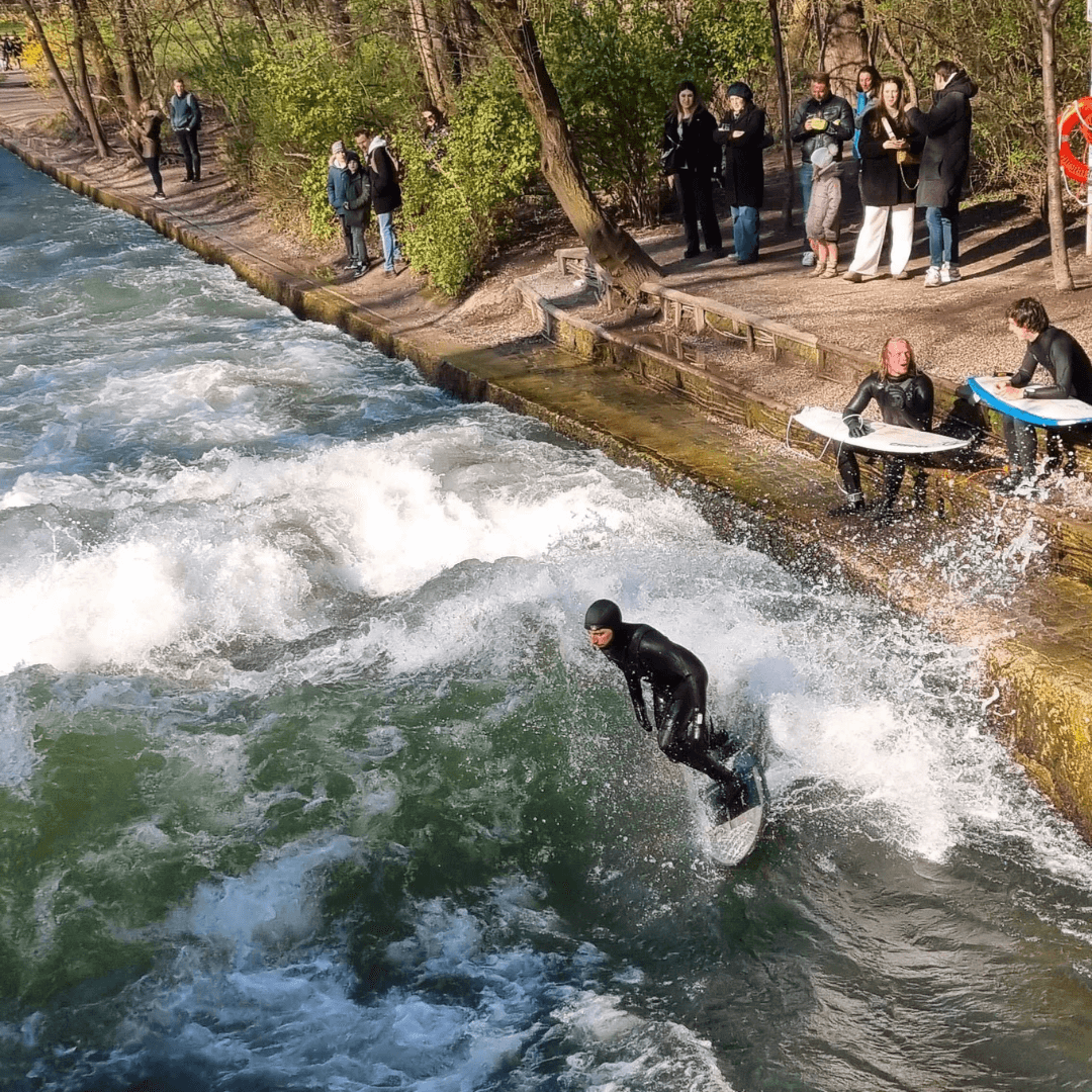 Surfing Munich-style