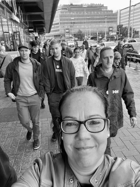 Katriina Kiviluoto and Recordly team Large