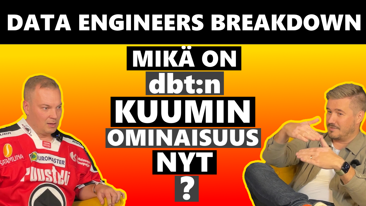 Mikko Sulonen - what are the hottest features of dbt?