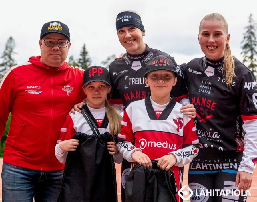 Kimmo Kantojärvi with Manse PP. Photo by Elmeri Lindqvist