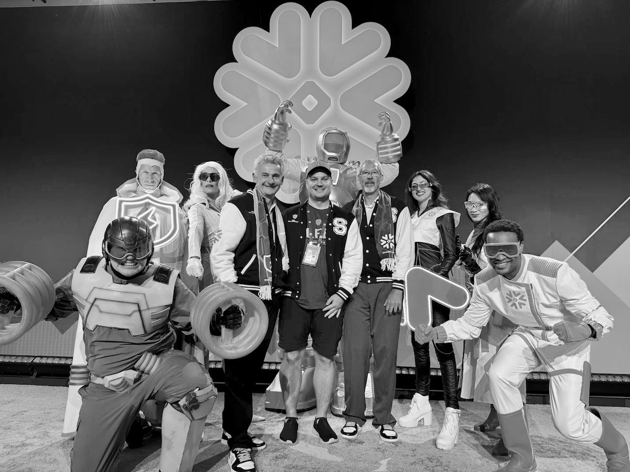 Snowflake data superheroes at the snowflake summit 2026