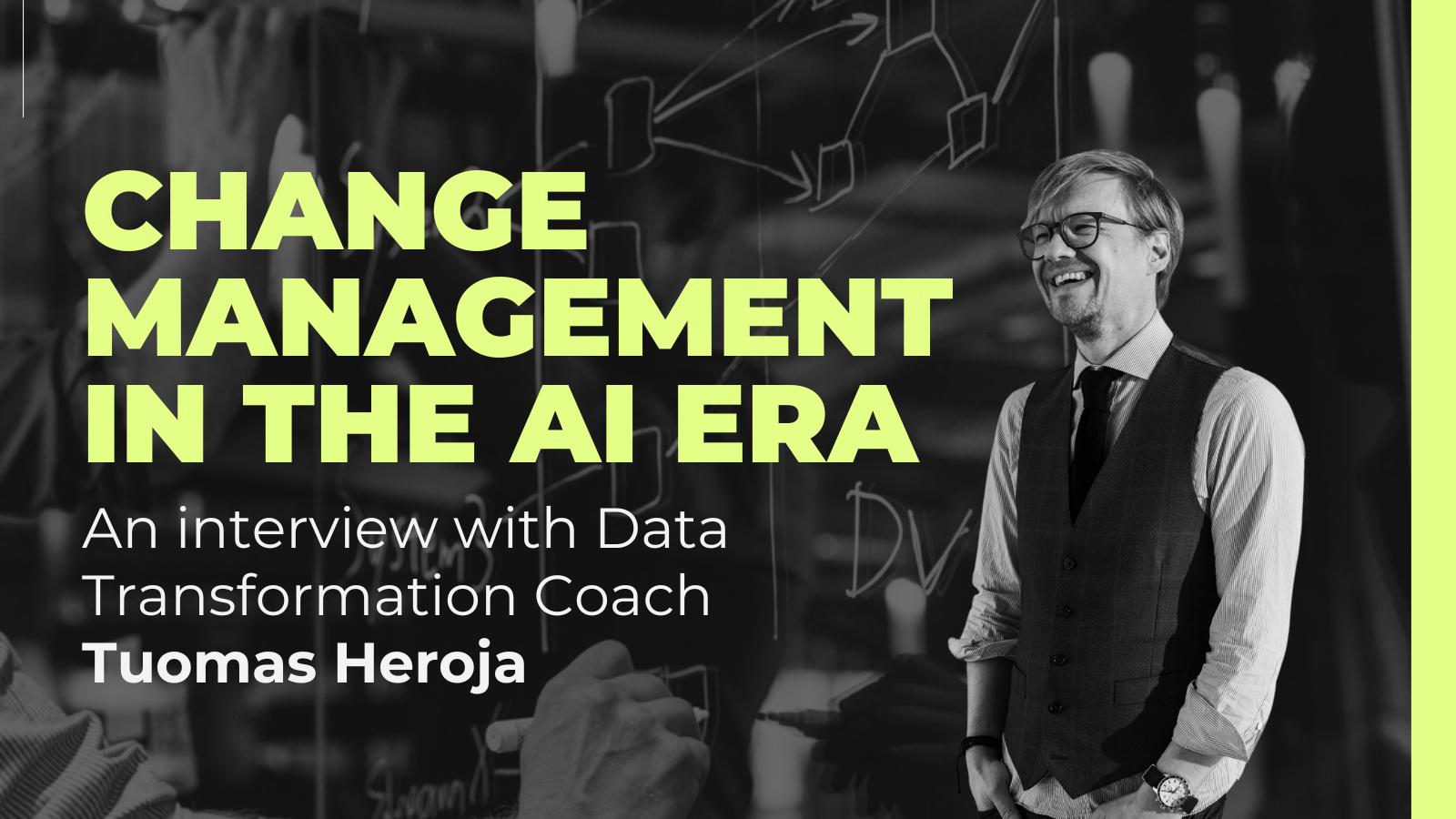 Interview with data transformation coach Tuomas Heroja