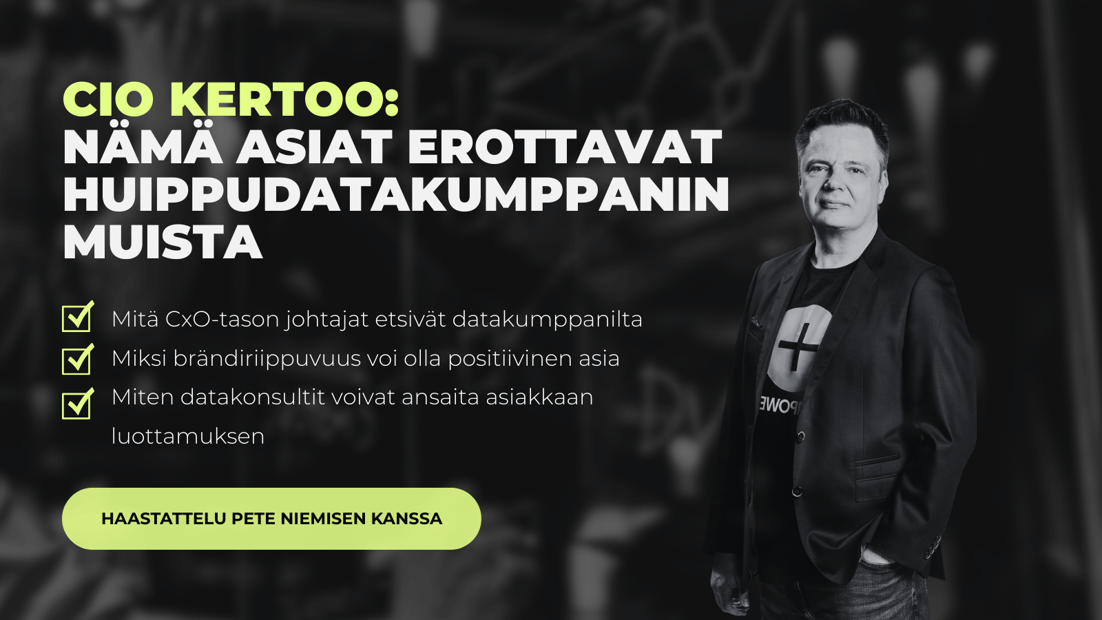 Haastattelu Pete Niemisen kanssa