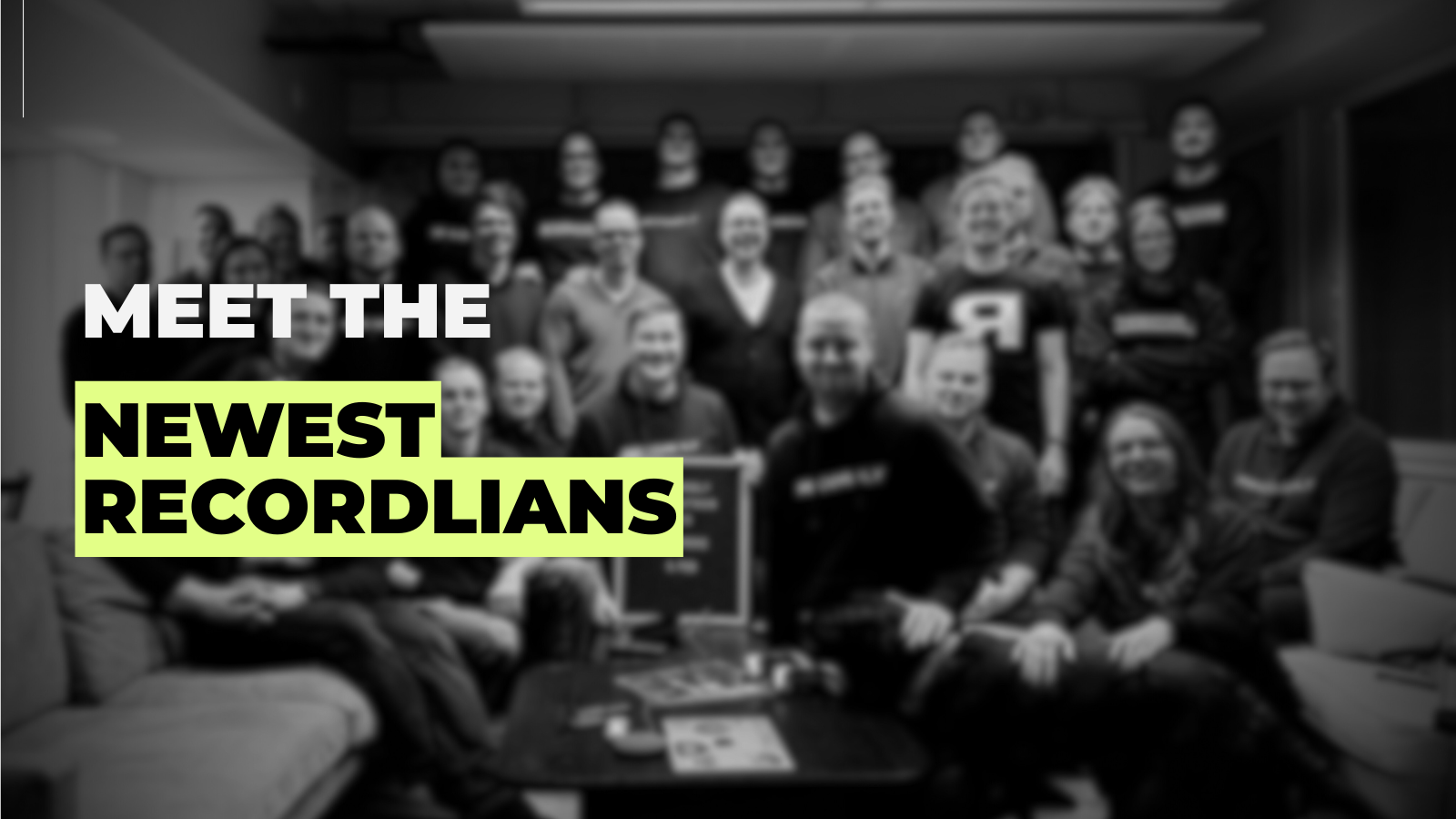 Recordly's newest band members