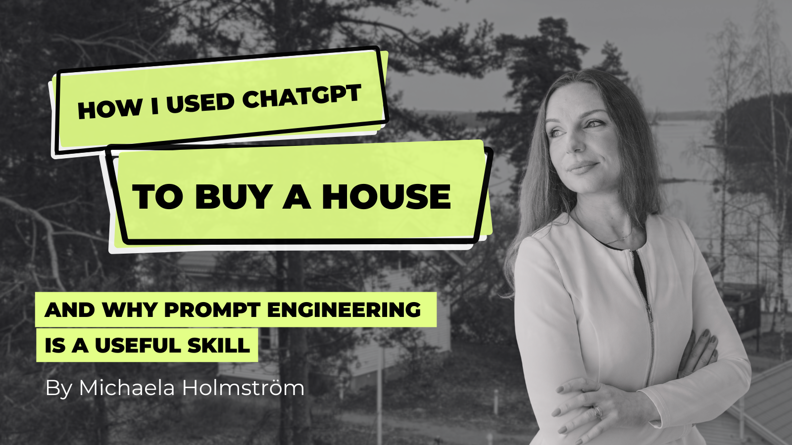 Michaela Holmström blog on prompt engineering 