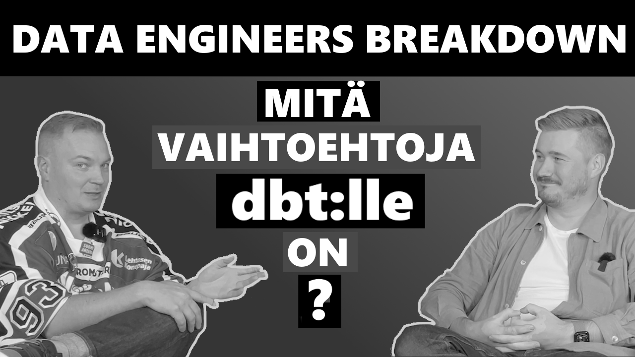Dbt guru Mikko Sulonen explores alternatives to dbt with Mika Heino