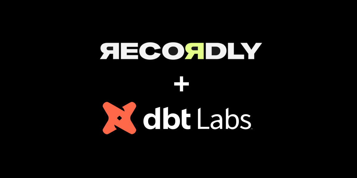 Recordly partners with dbt Labs